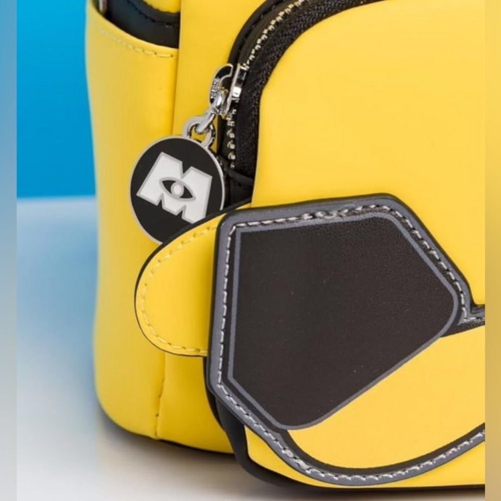 Loungefly CDA Monsters Inc Pixar Cosplay Mini Backpack, Yellow NWT​​ - Picture 3 of 7